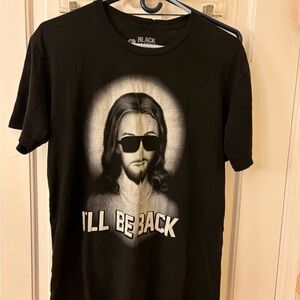 Jesus I’ll Be Back T Shirt Large